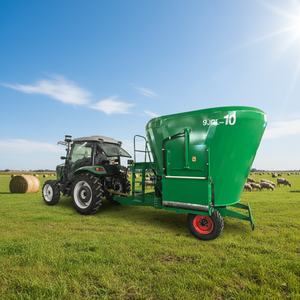 Novo Misturador Triturador de Ração de 60HP e 7m para Gado, Cavalos e Camelos, Trator Autopropelido para Ração TMR com Aço Q355 - Product Image 5