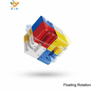 AJB Children Day's Gift Exercise Mind Steel Ball Infinite Maze Abs Material <strong>2</strong>*<strong>2</strong>*<strong>2</strong> <strong>square</strong> Rubuk's Cube Educational Toys for Kids - Product Image 1