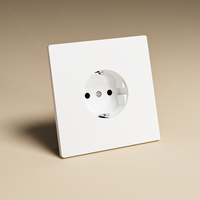 Prise murale universelle moderne 13A 220V pour télévision par satellite avec SDK, 2 ports USB-A et 2 ports USB-C, IP21, pour usage industriel et hospitalier