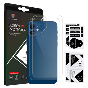 Transparent Pour <span class=keywords><strong>Samsung</strong></span> <span class=keywords><strong>Note</strong></span> 20/20 Ultra mince En Verre Trempé Protecteur D'écran Film couverture Arrière - Product Image 4