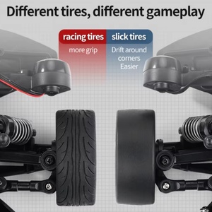 รถบังคับวิทยุออฟโรด RC390 มอเตอร์แบบแปรงถ่าน ความเร็ว 38 กม./ชม. SJY-Q117 2.4G 4wd ขนาด 1/16 ควบคุมได้ทุกส่วน - Product Image 3