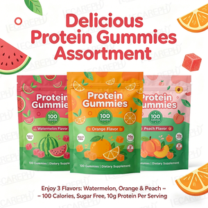 Gomitas de Proteína para Aumentar de Peso, <span class=keywords><strong>Creatina</strong></span> Monohidrato, Electrolitos, Proteína y Colágeno, Gran Venta - Product Image 1
