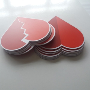 Tùy chỉnh quảng cáo và hiển thị đầy màu sắc chết cắt PVC bọt bảng đăng. Kỹ thuật số UV in ấn, tùy chỉnh quảng cáo Glossy đứng Poster - Product Image 5