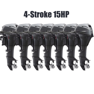 Nouveau moteur à essence haute performance de 15 CV à 4 temps avec télécommande de démarrage pour les sports nautiques de loisirs - Product Image 3