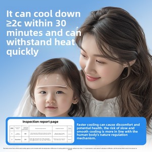 QuikCool医療用解熱性パッチ幼児用ホット & コールドパック妊娠中の女性用フィーバー物理冷却パッチ - Product Image 3