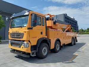 Nouveau Camion <span class=keywords><strong>de</strong></span> remorquage lourd Howo 50 tonnes diesel manuel avec système <span class=keywords><strong>de</strong></span> rotation, équipement <span class=keywords><strong>de</strong></span> récupération <span class=keywords><strong>de</strong></span> véhicules et grue à rouleaux - Product Image 2