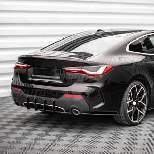 ลิ้นกันชนหลังสีดำเงา สำหรับ BMW ซีรีส์ 4 คูเป้ G22 ปี 2020+ ชุดแต่งรถยนต์ - Product Image 5