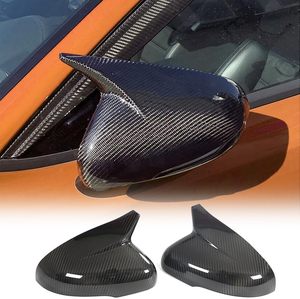 Cubiertas de espejo de fibra de carbono seco Stinger para <span class=keywords><strong>Kia</strong></span> Stinger 2018-2023 2 uds tapas de espejo retrovisor añadir - Product Image 2