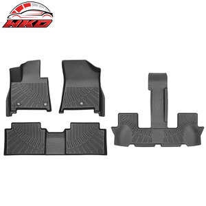 Alfombrillas Antideslizantes para Hyundai Santa Fe Híbrido 2024-2025, Alfombras Moldeadas en 3D de TPE para Todo Clima, Impermeables - Product Image 1