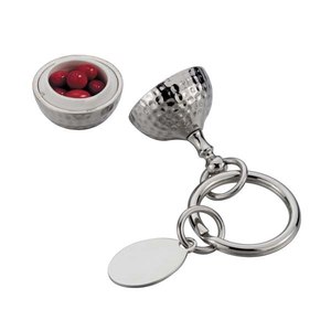 Porte-clés promotionnel sur le thème du golf avec pilulier intégré - Product Image 2