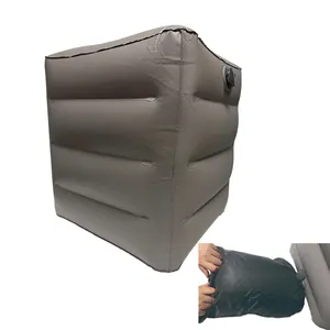 2023 desain baru Travelsky termasuk tas persegi kursi tiup kursi kubus