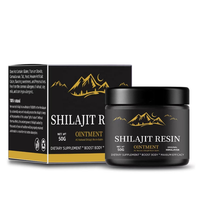 Résine de Shilajit Biologique de Haute Qualité 50g Extrait Pur Himalaya Complément Alimentaire pour Adultes Solution Buvable 30g