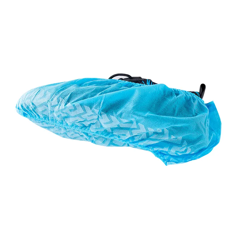 Non-slip Waterproof Overshoes Disposable PE CPE Shoe Cover Waterproof Automatic Shoe Cover