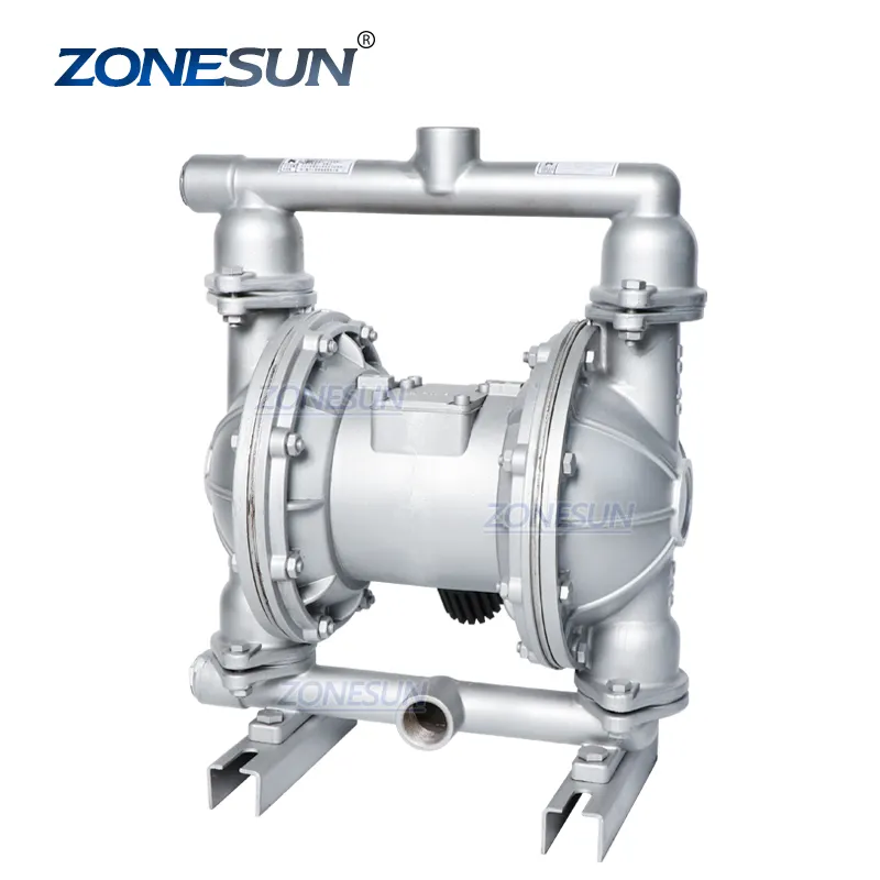 ZONESUN ZS-QBY-K25 الصين مصغرة تعمل بالهواء المضغوط مضخات مضخة الماء بالطرد المركزي غشائية
