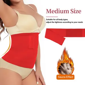 Ceinture abdominale de sauna amincissante pour femmes, nouveau logo personnalisé, plusieurs couleurs, accessoire d'entraînement, pour le ventre,