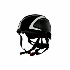 3M™Ajuste seguro™Accesorio para casco reflectante con ventilación negra, marcado CE, 4 unidades/cartón, 2 unidades - Product Image 1