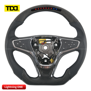 Volante Deportivo de Fibra de Carbono TDD LED para Chevrolet C5 C6 C7 C8 Silverado GMC Cruze Camaro SS, Volante Deportivo Personalizado Original - Product Image 5
