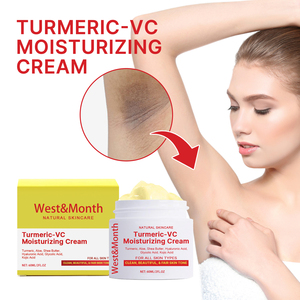 West & Mese Curcuma VC sbiancante crema per il corpo crema idratante per alleggerire il buio Acanthoderma Nigricans bellezza cura della pelle - Product Image 2
