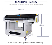Impresora UV Industrial 9060, Máquina de Impresión Digital UV con Altura de Impresión de 500 mm para Objetos 3D Grandes, Equipos Deportivos