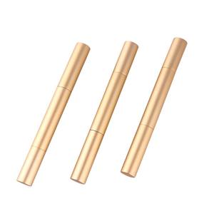 Tube cosmétique vide en gros 2ml 3ml 5ml, tube à gloss ou huile à lèvres doré/argenté, stylo rotatif - Product Image 4