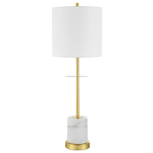 Cream Shagreen & Brass Cylinder Modern Luxury Table <b>Lamp</b> | Sleek Glam Lighting for Resort Hotel & Home - Product Image 4