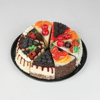 Boîte à gâteau jetable en plastique PET de 8 à 14 pouces Rectangle PET/PP Matériau Pain Salade de fruits Dessert Biscuit Emballage Manipulation par estampage