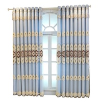 Chine Usine En Gros 100% Polyester Décor À La Maison pure Doux Broderie Rideau Tissu Voile et Tulle Tissus Types