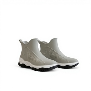 Stivali da Pioggia in PVC per <span class=keywords><strong>Donna</strong></span>, Impermeabili, Antiscivolo, Punta Rotonda, per Tutte le Stagioni, Tendenza Moda, Vendita all'Ingrosso - Product Image 1