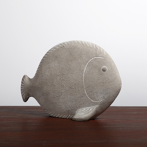 Personalizzato prezzo a buon mercato in <span class=keywords><strong>stile</strong></span> <span class=keywords><strong>rustico</strong></span> cemento decorazione dell'hotel di figura dei pesci ornamentali da giardino decorazione della casa - Product Image 4