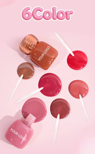 ลิปทินท์ MLM 6 เฉดสี ติดทนนาน บำรุงริมฝีปาก ให้ความชุ่มชื้น ขนาดมินิ รุ่น Candy Lip Glow เนื้อบางเบา ไม่เหนียวเหนอะหนะ - Product Image 4
