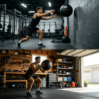 VIGFIT Premium Total Body Smith Machine Power Cage avec rangement pour poids pour optimiser l'espace de la salle de sport, du studio ou de la boutique d'entraînement
