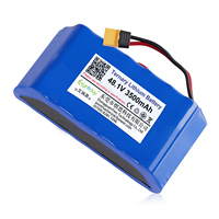 Paquete de Baterías de Iones de Litio de 48 V, 48,1 V, 3500 mAh, NMC 13S, para Bicicleta Eléctrica, Scooter, Monociclo, Patineta Eléctrica