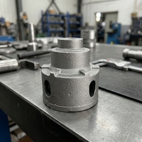 Pièce de fonderie en fonte ductile moulée sur mesure en métal, composant industriel robuste moulé dans le sable