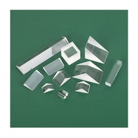 Prisme optique enseignement de la physique équipement expérimental prisme prisme en verre transparent lentille de fenêtre à quartz
