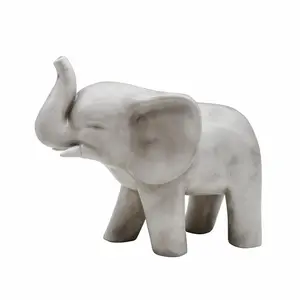 Ornements personnalisés d'usine résine éléphant artisanat résine artisanat statue d'image personnalisée