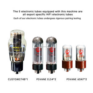 Kit d'amplificateur audio Hi-Fi à tube EL34 argenté à simple sortie, best-seller <span class=keywords><strong>DIY</strong></span> - Édition domestique - Product Image 3