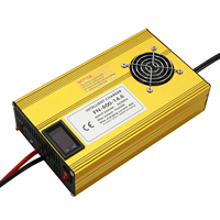 Chargeur de batterie au lithium FUNELEC de bureau, pleine puissance, courant élevé, FN-2000-84V, refroidissement intelligent, arrêt automatique, 2000W pour voitures électriques