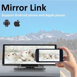 Camera Kép 4K + 1080P Màn Hình Cảm Ứng 10.26 Inch WIFI Radio CarPlay Màn Hình Android Xe Hơi Không Dây Apple Carplay - Product Image 3