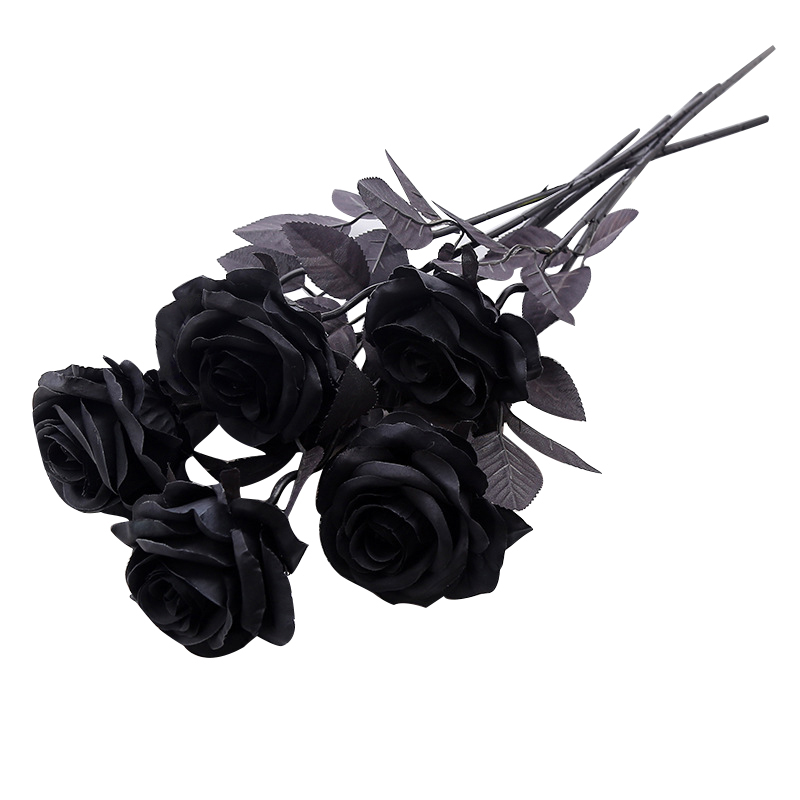 Paquete de 5 unidades en color negro.