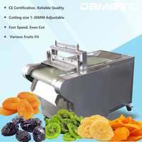 Plein acier inoxydable 304 DF1000 Industriel de fruits et légumes séchés abricot sec mangue prune fig découpage machine prix
