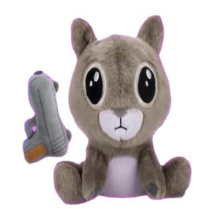 Tùy Chỉnh Thú Nhồi Bông Đồ Chơi Anime Búp Bê Sang Trọng Sóc Với Một Súng Đồ Chơi Sang Trọng - Product Image 1