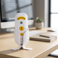 Sistema de Intercomunicación Inalámbrico Impermeable, Pager de Largo Alcance Recargable, Adecuado para Oficinas Administrativas