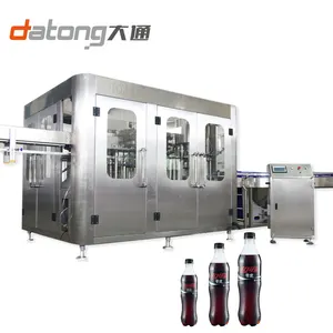 Soda Production Line With Gas Drink Filling Machine Production Line Co2 Water Machine