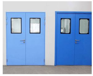 Giảm Giá Giá Bệnh Viện Phòng Thí Nghiệm Thanh Lọc Không Khí Cửa Tùy Biến, Màu Sắc Tráng Vô Trùng Thanh Lọc Phòng Thép Cửa - Product Image 2