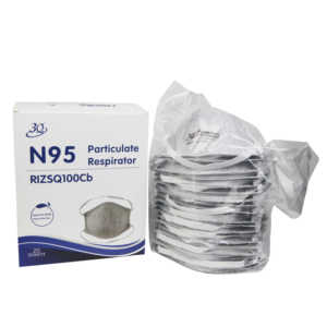 Máscara de filtro de carbón activado 3QN95 para protección contra humo y olor Protección resistente para operaciones de molienda minera - Product Image 6