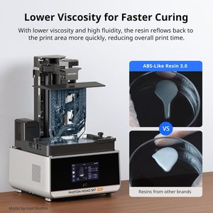 เรซิ่น Anycubic แบบคล้าย ABS 3.0 พลาสติก 1 กก. สีเทา HD วัสดุสำหรับการพิมพ์ 3 มิติ - Product Image 6