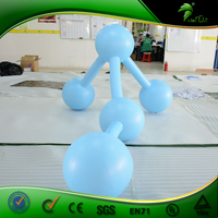 Modelo de ADN Inflable Gigante - Ayuda Didáctica de Ciencias y Globo de Estructura Molecular para Eventos Escolares y de Museos