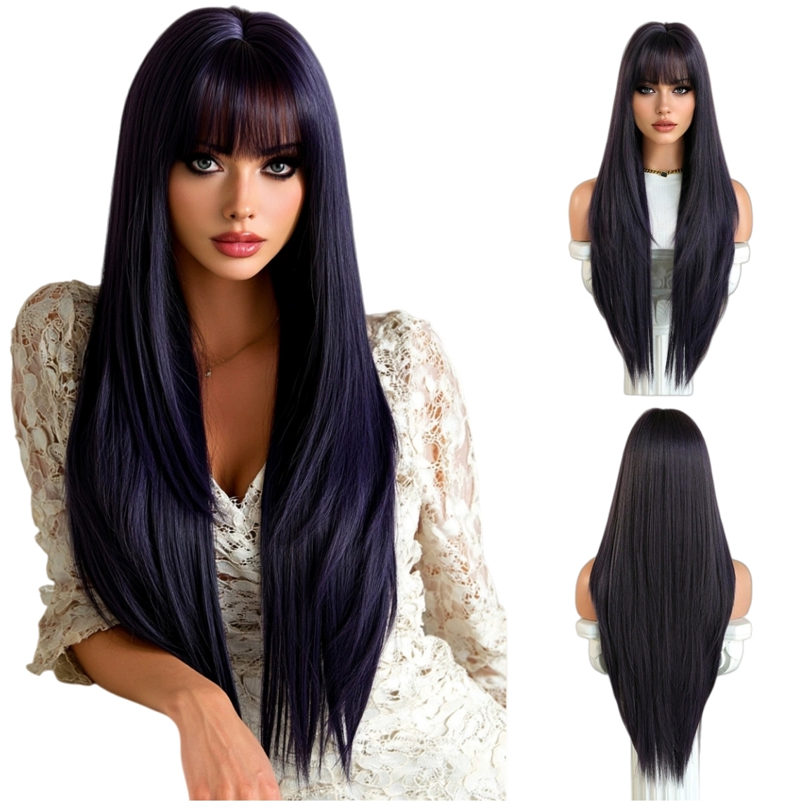 34 pouces Bleu Violet
