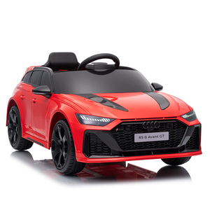 Voiture électrique pour enfants sous licence <span class=keywords><strong>Audi</strong></span> RS 6 Avant GT 12V, jouet pour bébé, voiture électrique avec télécommande - Product Image 6