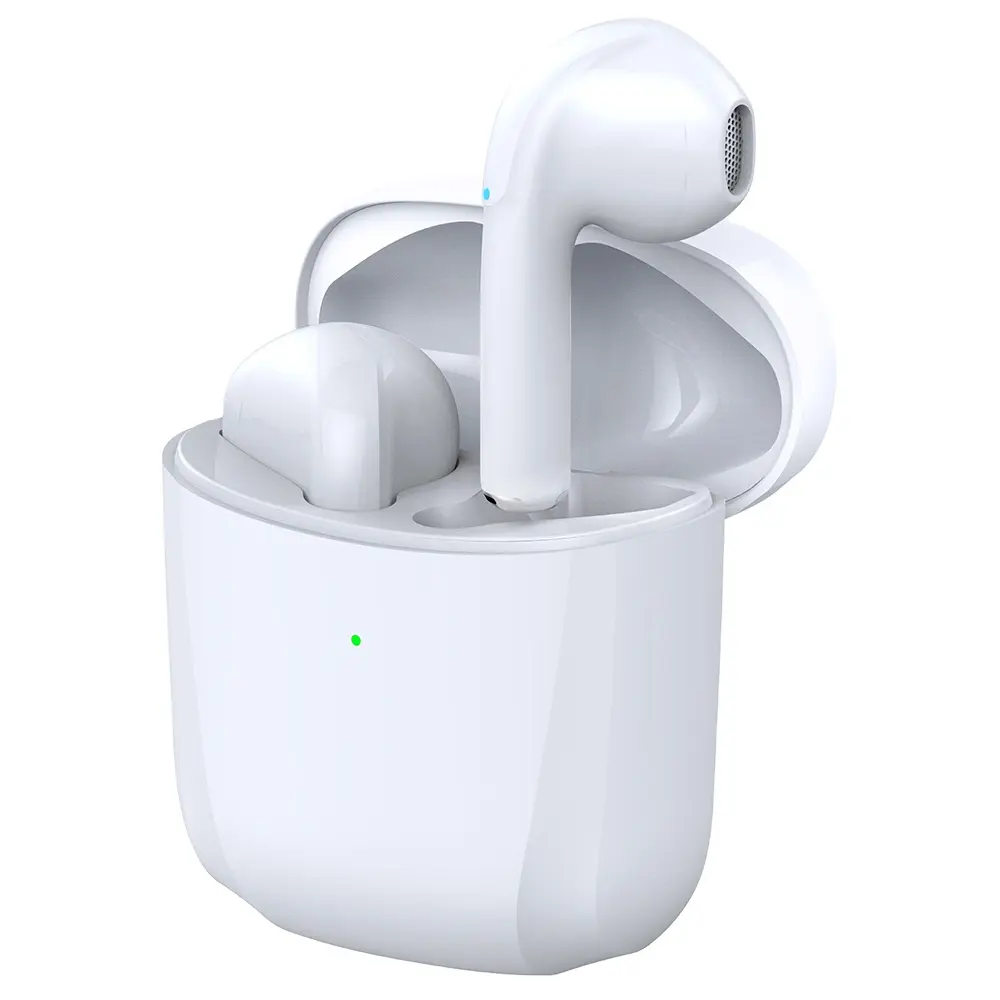 Amazon TWS 5.0 Wireless Earbuds Waterproof TWS Earbuds Shenzhen with Charging Case Type C Two Earphone Hands Free Touch Control
